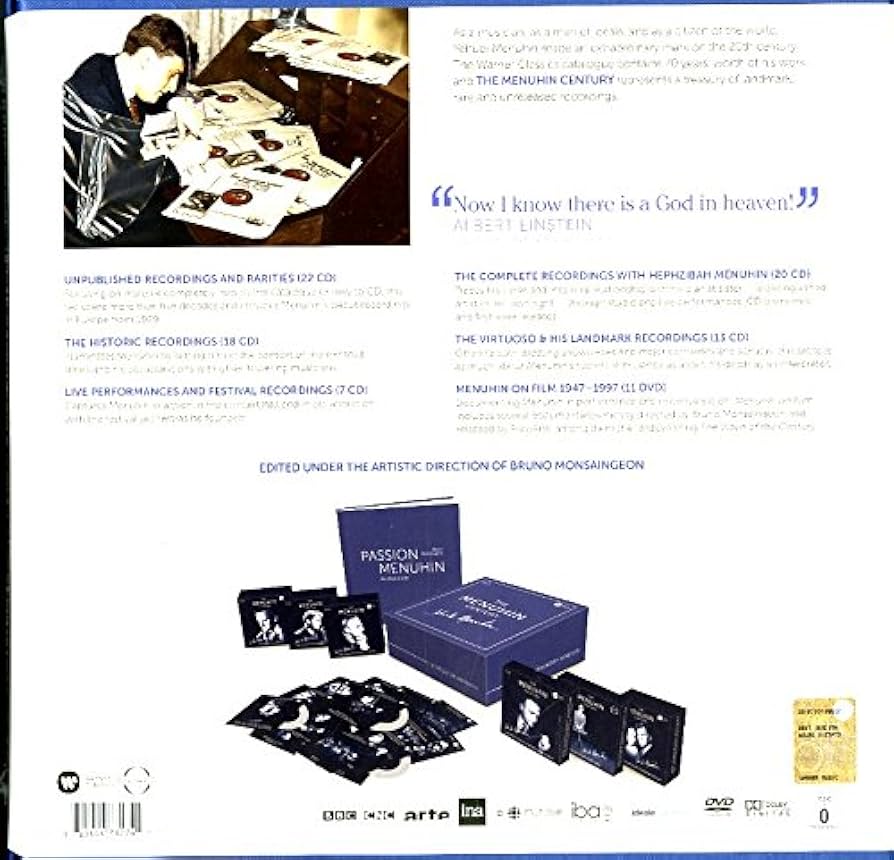 Menuhin Century : Menuhin, Yehudi: Amazon.fr: CD et Vinyles}